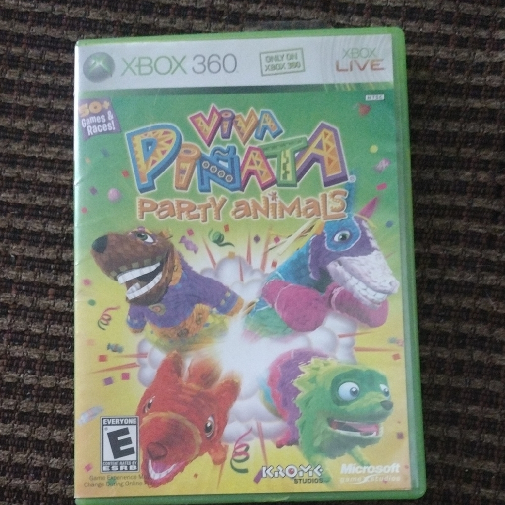 Microsoft Xbox 360 Viva Piñata Party Animals - Green Cover